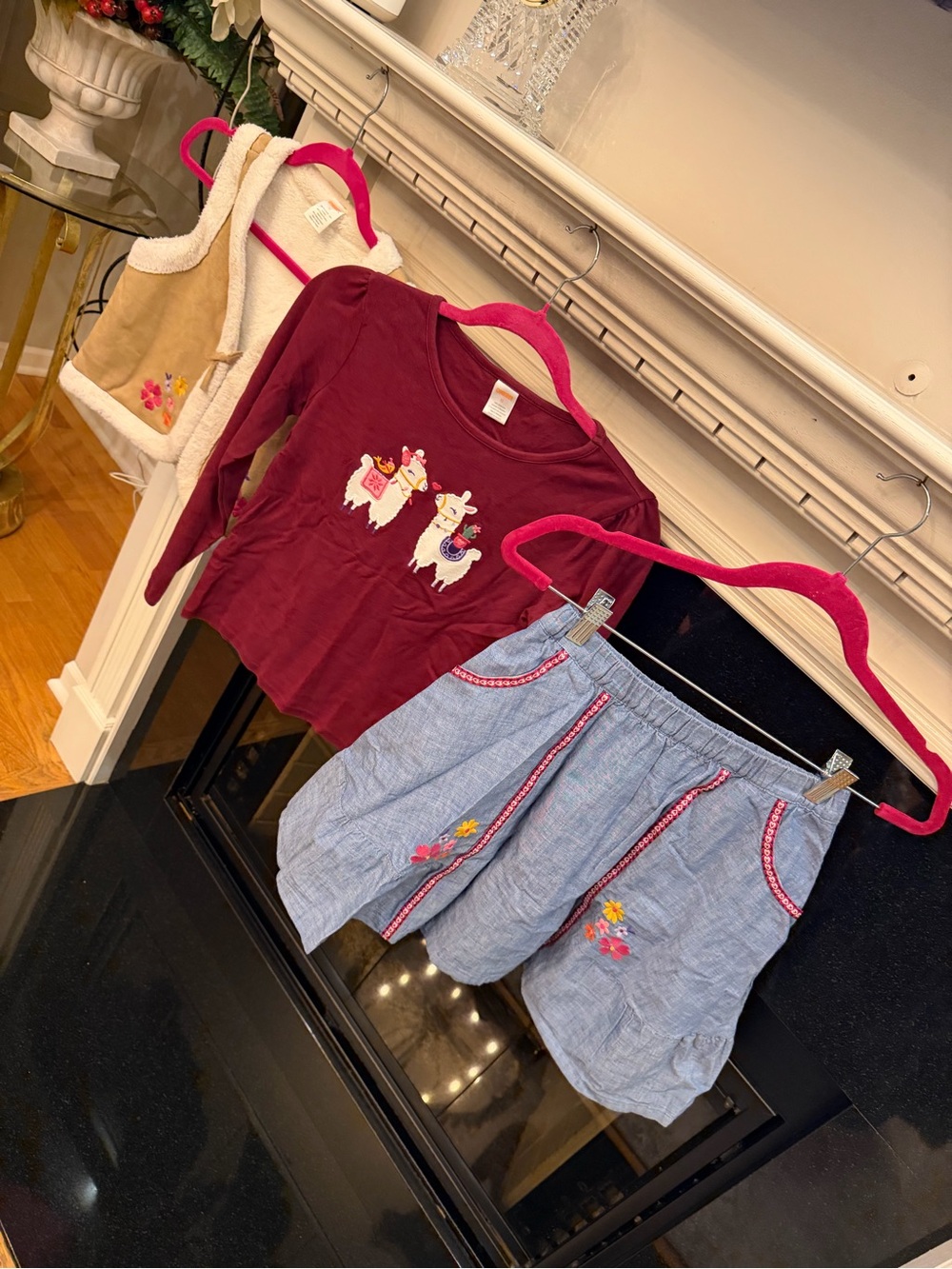 Gymboree Girls 3 Pc Outfit Bundle Size 12